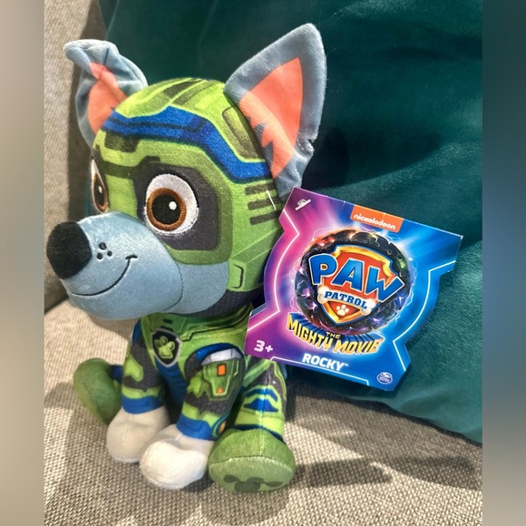 Nickelodeon Paw Patrol movie Rocky stuffed animal - Picture 4 of 8